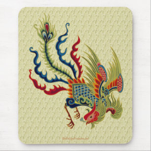 Design chinês Mousepad da arte do galo