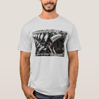 design cinzento da camisa do starVmax