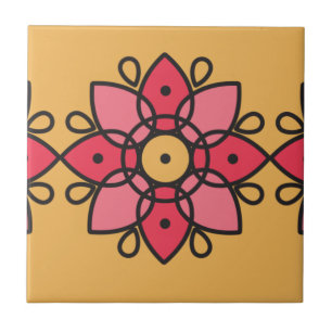 design cor amarela e rosa para casa