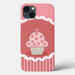 Design cor-de-rosa do cupcake
