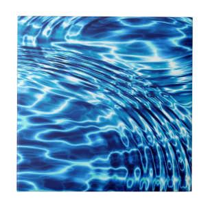 Design da água azul