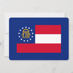 Design da bandeira do estado de Geórgia