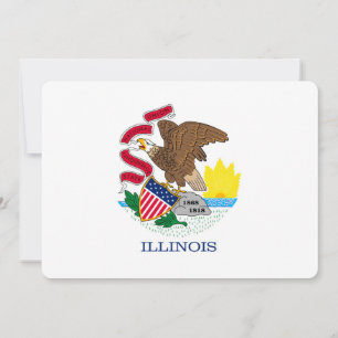 Design da bandeira do estado de Illinois