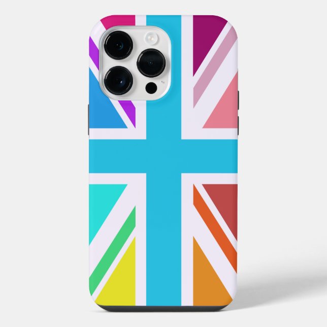 Design da bandeira Union Jack multicolorida (Verso)