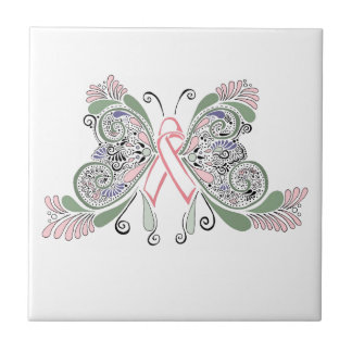Design da borboleta do cancro da mama
