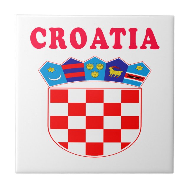 Design da brasão de Croatia (Frente)