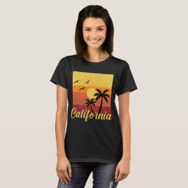 Design da Califórnia - Camisa básica para mulheres
