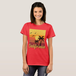 Design da Califórnia - Camisa básica para mulheres