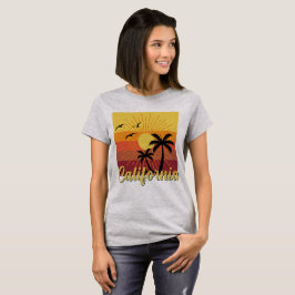 Design da Califórnia - Camisa básica para mulheres