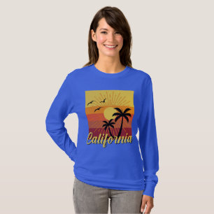 Design da Califórnia - Camisa de Manga Longa Básic