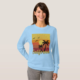 Design da Califórnia - Camisa de Manga Longa Básic
