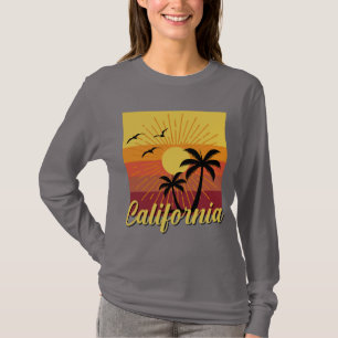Design da Califórnia - Camisa de Manga Longa Básic