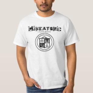 Design da camisa da universidade de Miskatonic