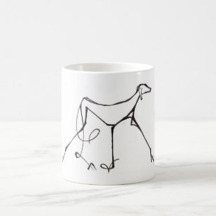 Design da caneca de Azawakh por David Moore