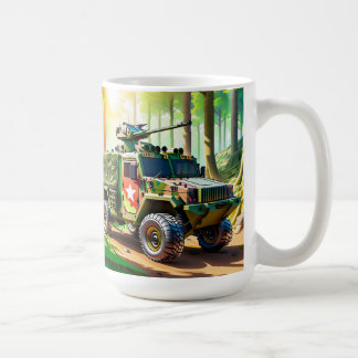 Design da caneca de início de batalha