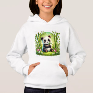 Design da Floresta Bamboo Cute - Cub Panda Adoráve