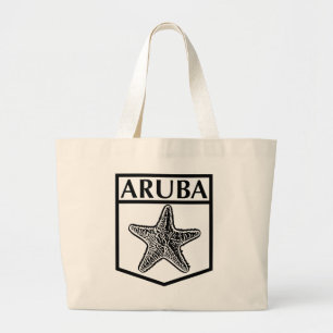 Design da Ilha de Aruba - Bolsa Jumbo