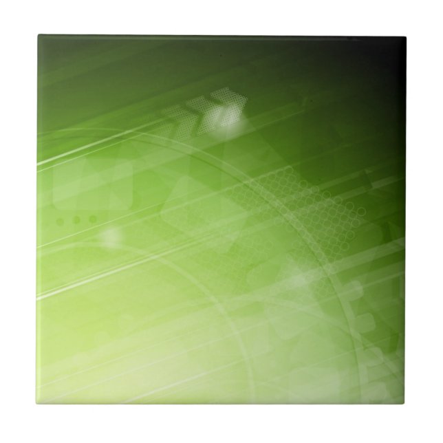 Design da luz verde no estilo da olá!-tecnologia (Frente)