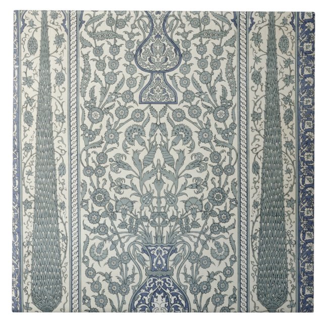 Design da mesquita de Ibrahym Agha, 'da arte árabe (Frente)