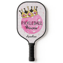 Design da Princesa de Pickleball Personalizada