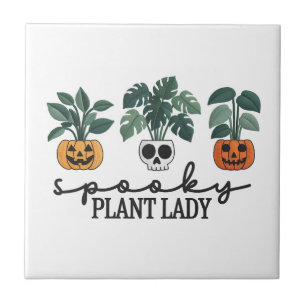 Design da Spooky Plant Lady Halloween Monstera