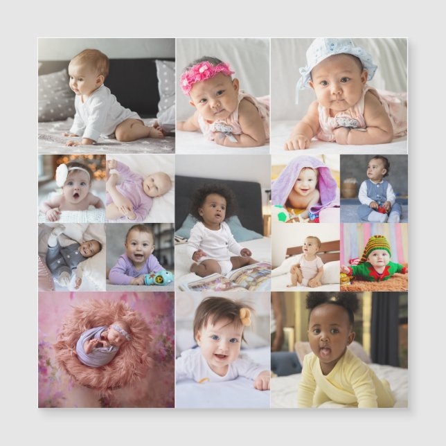 Design da Sua Própria Colagem de Fotos 15 (Frente)