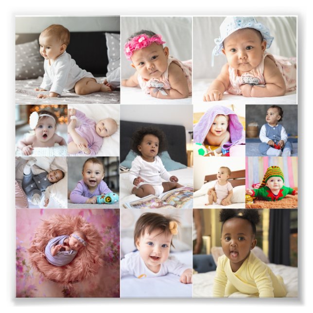 Design da Sua Própria Colagem de Fotos 15 (Frente)