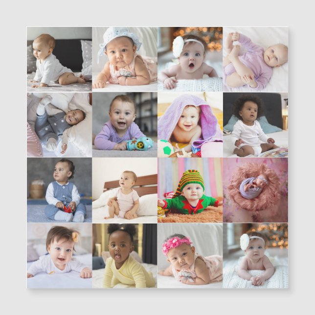 Design da Sua Própria Colagem de Fotos 16 (Frente)