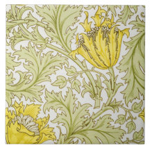 Design da tapeçaria da anêmona por William Morris