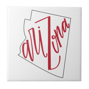 Design da tipografia do estado da arizona