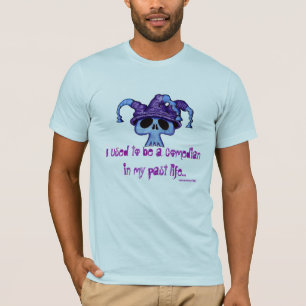 Design das camisetas engraçadas do crânio do