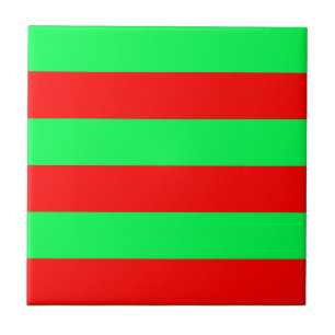 Design das faixas vermelhas e verdes