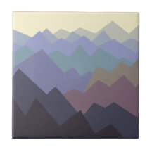 Design das Montanhas Modernas de inverno