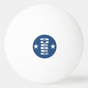 design de 3 estrelas bola de ping pong QUEBEC bran