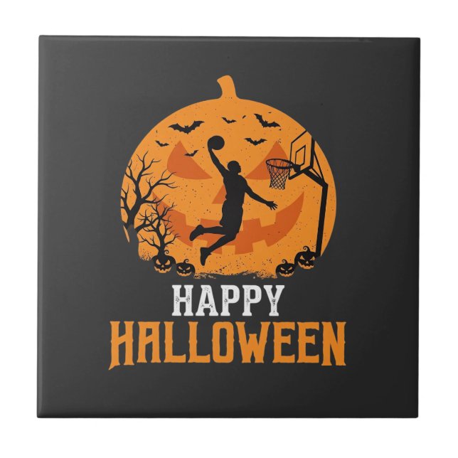 Design de Abóbora de Basquete no Halloween_1 (Frente)