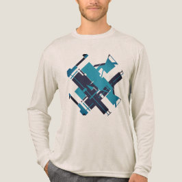 Design de Abstrato Marinho de Diagonal Azul Teal
