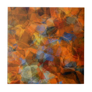 Design de abstrato moderno cor de laranja enferruj