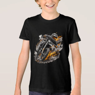Design de Ação de Moto Motocross Blaze Rider