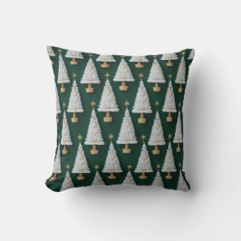 design de almofada de árvore de Natal