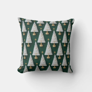 design de almofada de árvore de Natal
