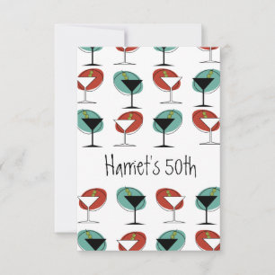 Design de aniversário ou convite de festas de vidr