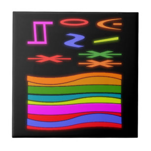 Design de arte com padrão de fundo preto