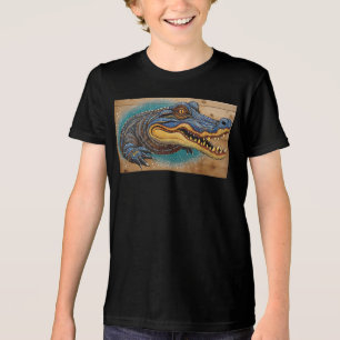 Design de Arte Crocodilo Australiano
