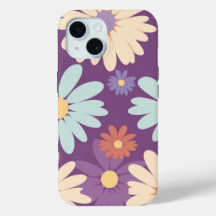 design de Arte Floral Retroativa do iPhone 15