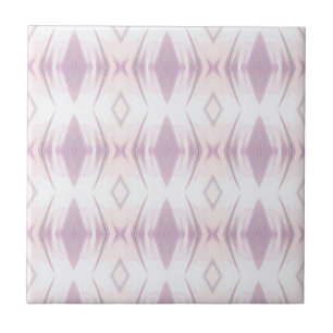 Design de arte geométrica rosa branca da baunilha