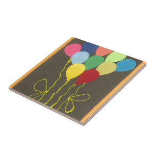 Design de Arte Gráfica dos Balões de Aniversário C