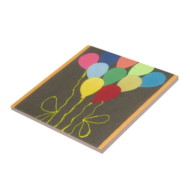 Design de Arte Gráfica dos Balões de Aniversário C (Lateral)