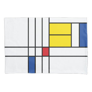 Design de Arte Moderna Mondrian II Minimalista De