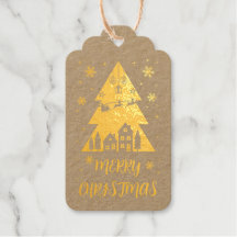 Design de árvore de Natal de ouro personalizada co
