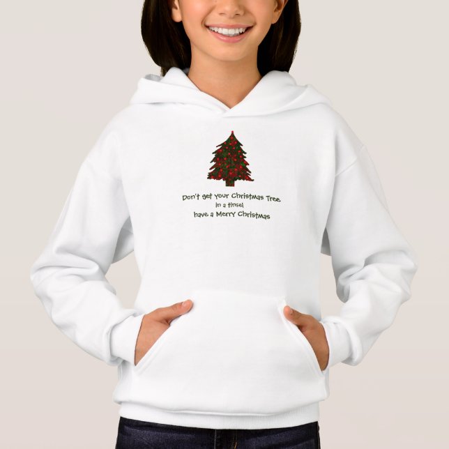 Design de Árvore de Natal de Tnsel (Frente)